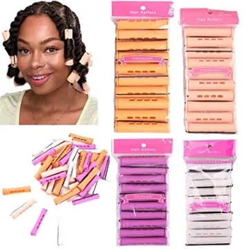40pcs Hair Perm Rod Set for Natural Curls Effectively