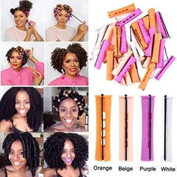 40pcs Hair Perm Rod Set for Natural Curls Effectively