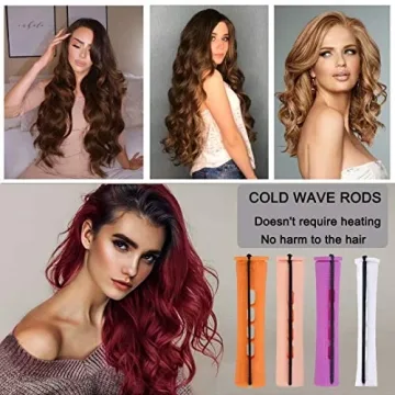 40pcs Hair Perm Rod Set for Natural Curls Effectively