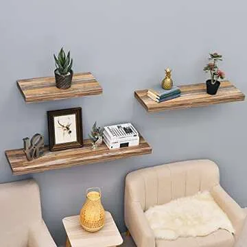 WELLAND Deep Wall Floating Shelves - Stylish Storage Solutions