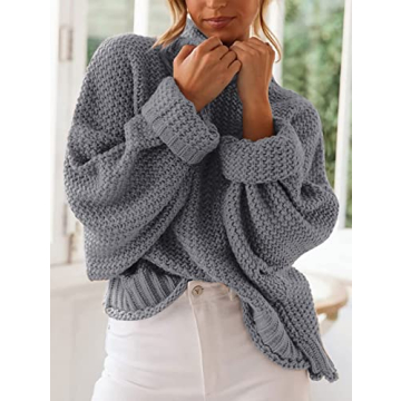 Chic and Cozy ZESICA Turtleneck Sweater for Women