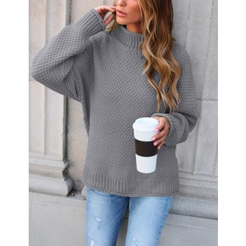 Chic and Cozy ZESICA Turtleneck Sweater for Women