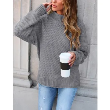 Chic and Cozy ZESICA Turtleneck Sweater for Women