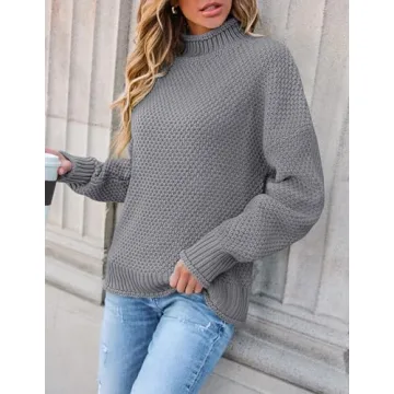 Chic and Cozy ZESICA Turtleneck Sweater for Women