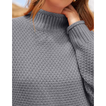 Chic and Cozy ZESICA Turtleneck Sweater for Women