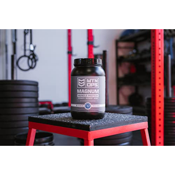 MTN OPS Magnum Strawberry Protein Powder - Zero Sugar, 23g Protein