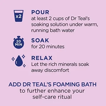 Dr Teal's Epsom Magnesium Salt Soak with Elderberry