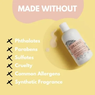 Gryph and IvyRose Daily Embrace 2-in-1 Sulfate Free and Paraben Free Shampoo and Conditioner - Soft Hair Hydration Shampoo/Conditioner - Goji Berry & Ginger (1-Pack)