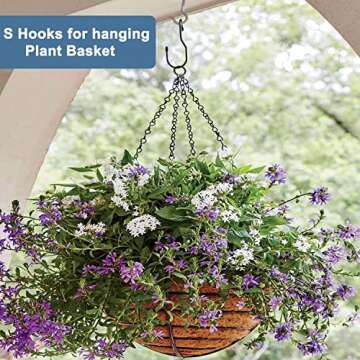 Purse Hanger for Closet, Unique Twist Design Bag Hanger Purse Hooks,5 inch Large Size Closet Rod Hooks for Hanging Bags, Purses, Handbags, Belts, Scarves, Hats,Clothes, Pans and Pots (12 Pack)