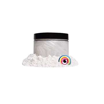 Eye Candy Pigments Premium White Mica Powder - Shide (50gr) - for Epoxy, Resin, Soap, Paint, Woodworking, Acrylic Pouring, Bath Bombs, Fishing Lures - DIY Arts and Crafts Additive