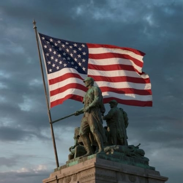 American Flag for Outside 3x5 FT, Deluxe Heavy Duty Spun Polyster, TearProof and Waterproof Super To...