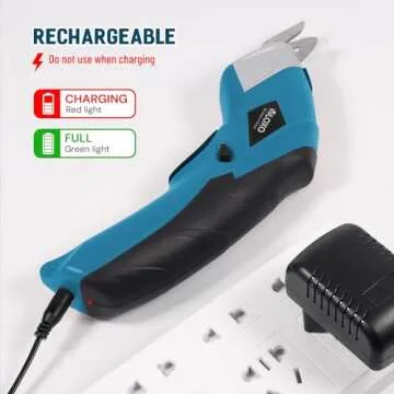 VLOXO Electric Scissors - Powerful & Cordless Cutting Tool