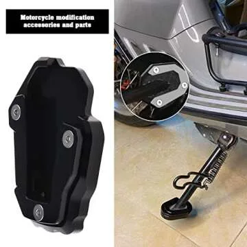 Sturdy CNC Aluminum Side Stand Pad for Honda CRF1100L