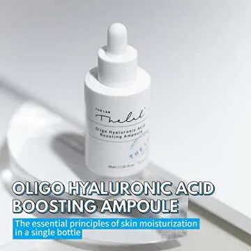 Blanc Doux Oligo Hyaluronic Acid Serum - Deeply Intense Hydrating Daily Oil-Free Essence Ampoule VEGAN Face Moisturizer Dry Sensitive Acne-Prone Skin Anti-Wrinkle Age-Defying