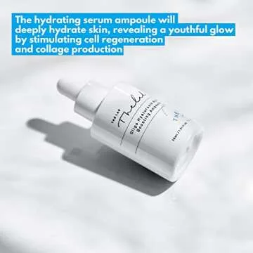 Blanc Doux Oligo Hyaluronic Acid Serum - Deeply Intense Hydrating Daily Oil-Free Essence Ampoule VEGAN Face Moisturizer Dry Sensitive Acne-Prone Skin Anti-Wrinkle Age-Defying