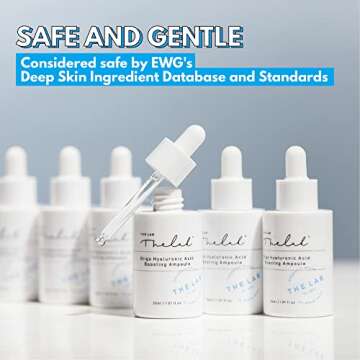 Blanc Doux Oligo Hyaluronic Acid Serum - Deeply Intense Hydrating Daily Oil-Free Essence Ampoule VEGAN Face Moisturizer Dry Sensitive Acne-Prone Skin Anti-Wrinkle Age-Defying