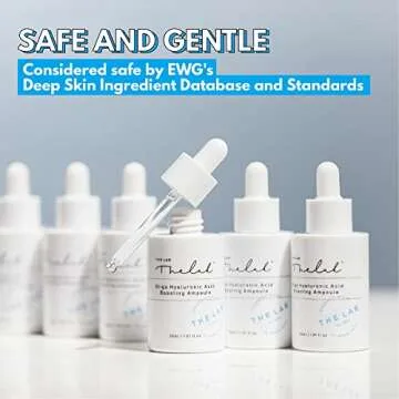 Blanc Doux Oligo Hyaluronic Acid Serum - Deeply Intense Hydrating Daily Oil-Free Essence Ampoule VEGAN Face Moisturizer Dry Sensitive Acne-Prone Skin Anti-Wrinkle Age-Defying