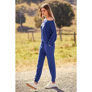 PRETTYGARDEN Women's 2 Piece Sweatsuit for Fall Fashion