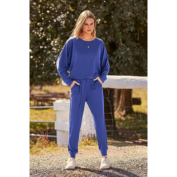 PRETTYGARDEN Women's 2 Piece Sweatsuit for Fall Fashion