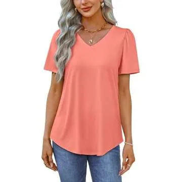 Stylish OFEEFAN Women’s Spring Tops for Every Occasion