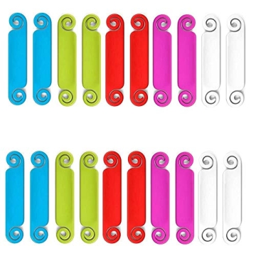 20Pcs Cable Tags for Organizing Cords - Durable Wire Labeling Solutions