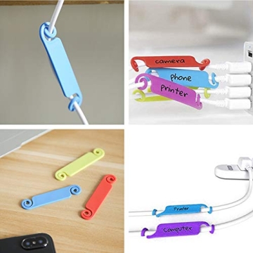 20Pcs Cable Tags for Easy Wire Management and Organization