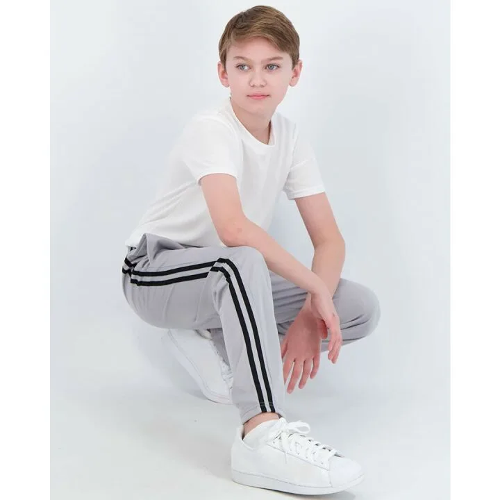 Boys' Fleece-Lined Sweatpants 3 Pack - Real Essentials