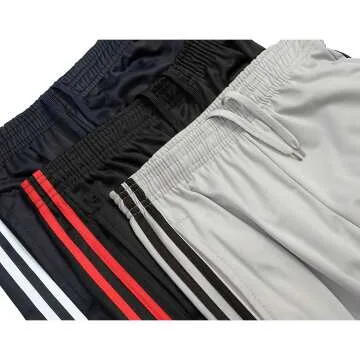 Boys' Fleece-Lined Sweatpants 3 Pack - Real Essentials