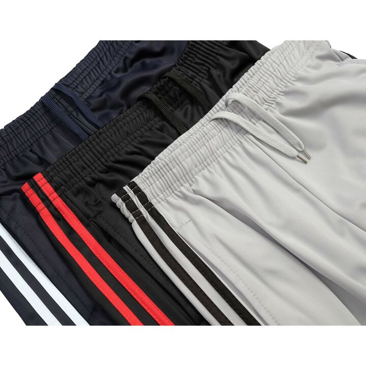 Boys' Fleece-Lined Sweatpants 3 Pack - Real Essentials