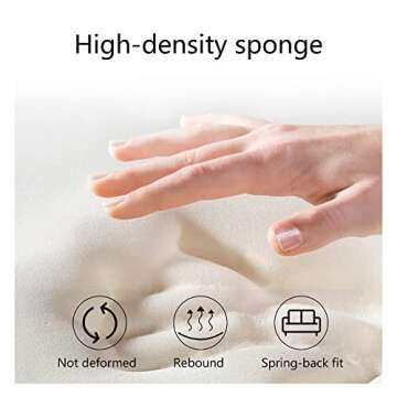 Mid Century Modern Rocking Chair in Light Beige