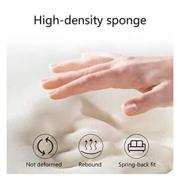 Mid Century Modern Rocking Chair in Light Beige