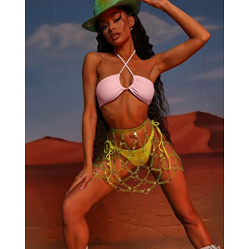 Stylish Criss Cross Lace Up Crop Top for Women