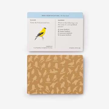 Sibley Birder's Trivia Card Game: Birding Knowledge Challenge