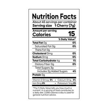 Filthy Black Amarena Cocktail Cherries, 45 Oz Tin, 170 Cherries
