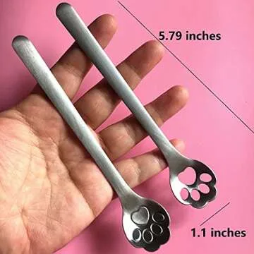 Cat Paw Stainless Steel Spoons for Cat Lovers