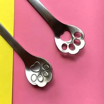 Cat Paw Stainless Steel Spoons for Cat Lovers