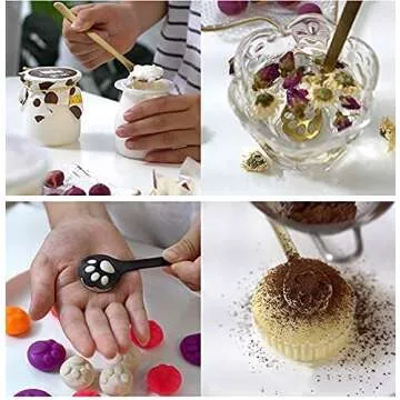 Cat Paw Stainless Steel Spoons for Cat Lovers