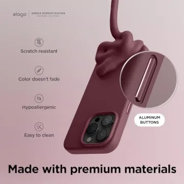 Elago Magnetic Silicone Case for iPhone 15 Pro Max