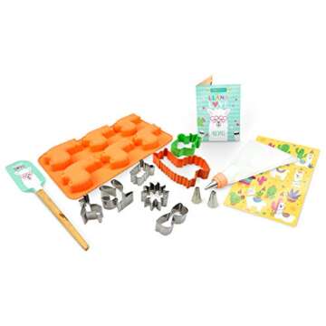 Llama Love Ultimate Baking Party Set for Creative Fun
