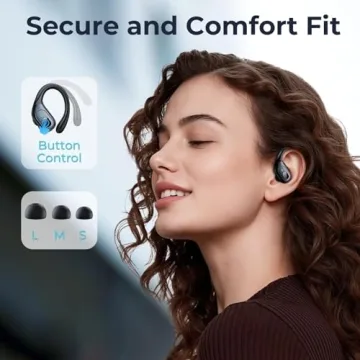 Occiam Bluetooth Earbuds with Noise Cancellation & 90H Playback