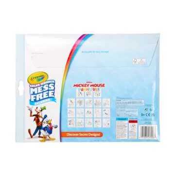 Crayola Color Wonder Mickey Mouse Clubhouse, Mess Free Coloring Pages & Markers, Gift for Kids, Age 3, 4, 5, 6