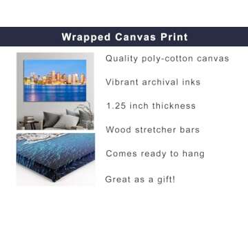 Generic 20x30 Inch Canvas Print: Key West Southernmost Point Print, Florida Picture, Living Room Wal...