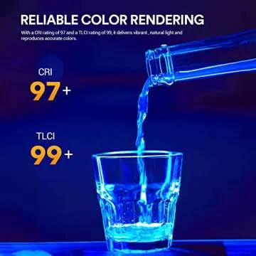 Godox TL30 RGB Tube Light, CRI 97+ TLCI 99+ Handheld Full Color LED Video Light Wand, 2700K-6500K Dimmable LED Light Stick, 37 FX Light Effects, 2900mAh Battery, Bluetooth APP Control