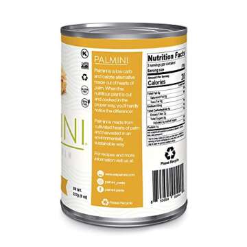 PALMINI Hearts of Palm Lasagna Sheets, 8 OZ