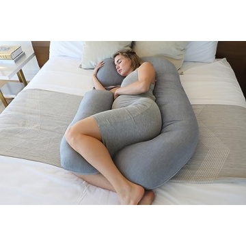 PharMeDoc U-Shape Pregnancy Pillow - Ultimate Comfort