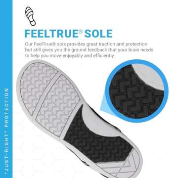 Xero Shoes Women’s Barefoot Shoes | Prio Original Barefoot Cross Trainer | Lightweight, Zero Drop Sole, Minimalist | Running Shoes for Women | Black/White, 7.5