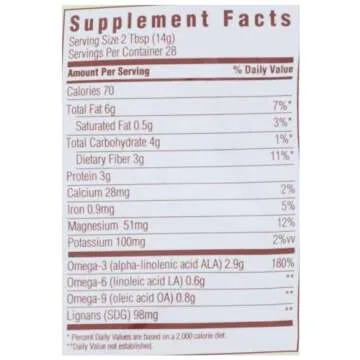 Organic Ground Flaxseed - Nutrient Rich & Delicious