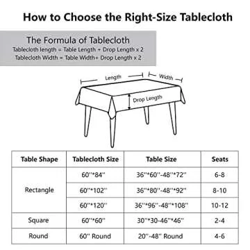 Home Linen Tablecloth Hemstitch - Elegant and Durable