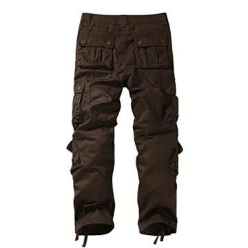 Match Men's Wild Cargo Pants(32,Coffee)