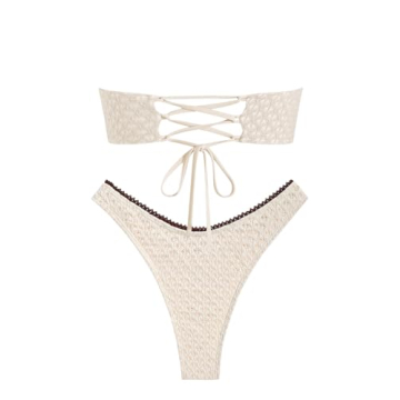 Chic ZAFUL Strapless Bikini for Summer Fun